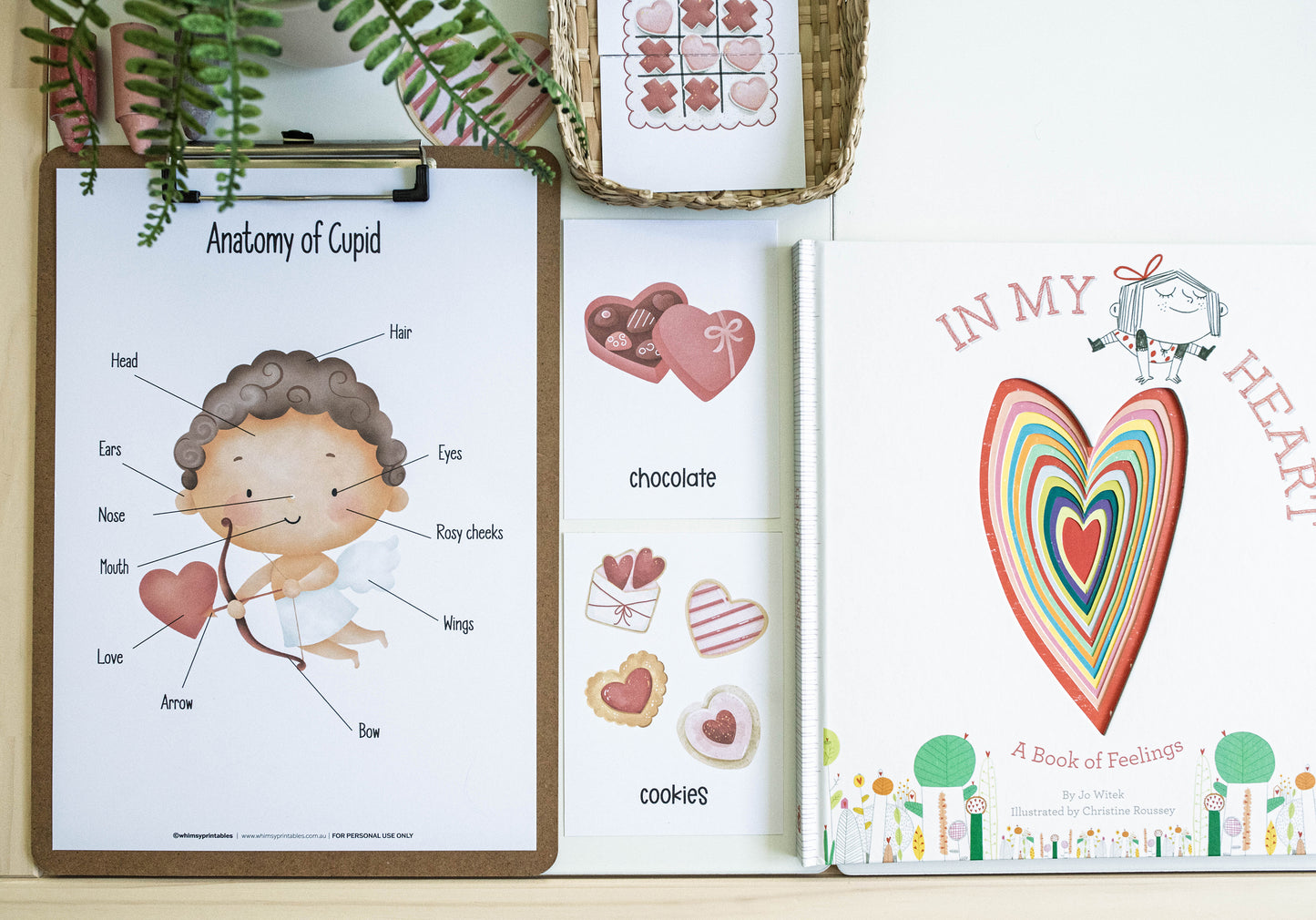 VALENTINE'S DAY CUPID MORNING BASKET