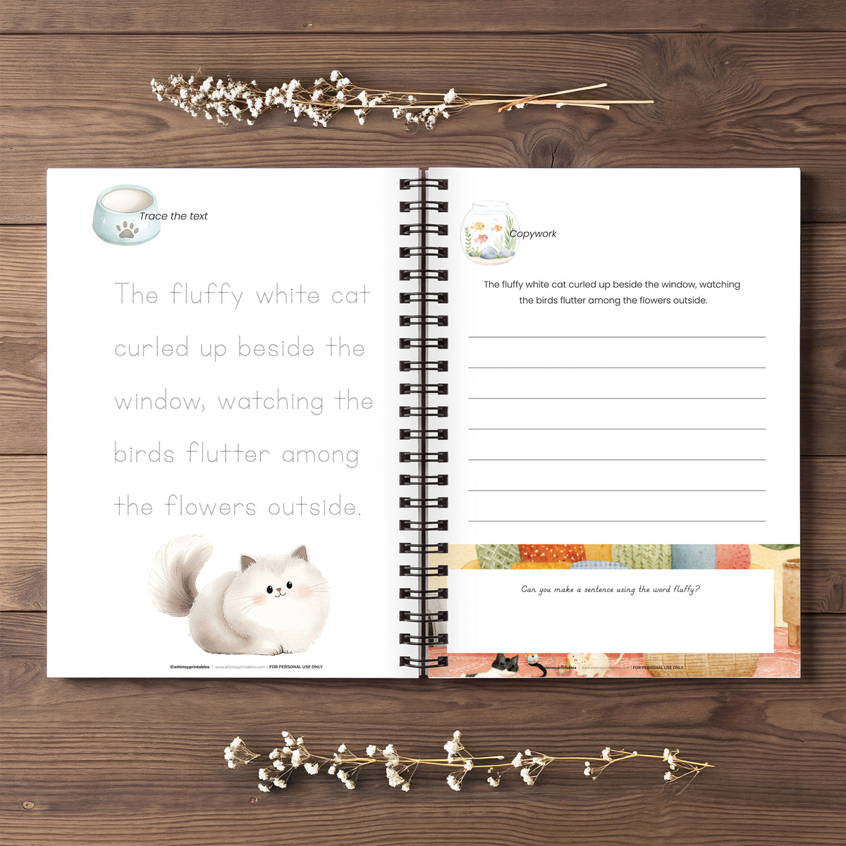 PETS CHARLOTTE MASON COPYWORK BOOKLET
