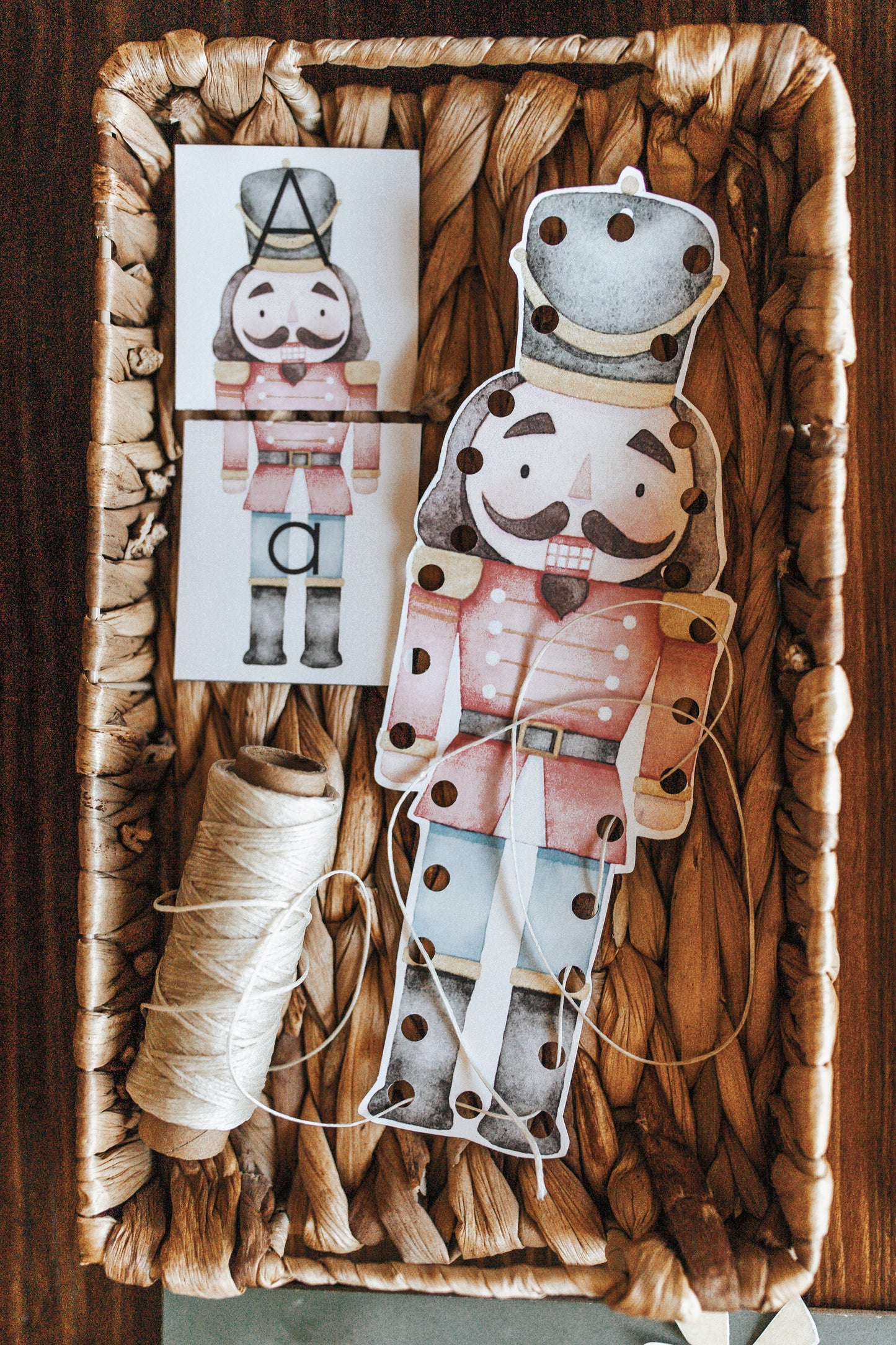 NUTCRACKER  CHRISTMAS MORNING BASKET