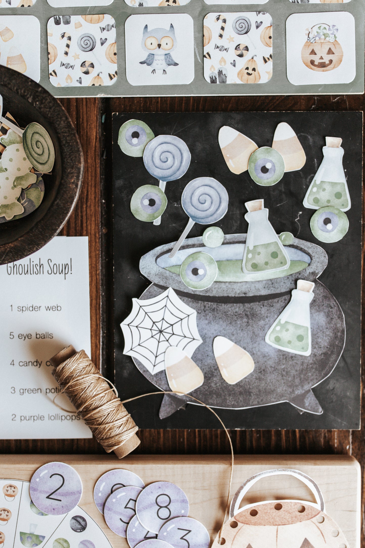 HALLOWEEN TRICK OR TREAT MORNING BASKET