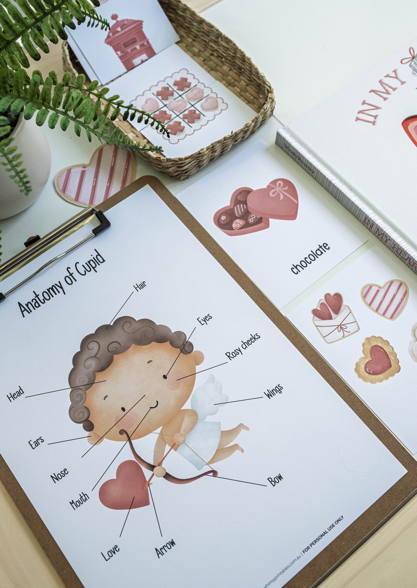 VALENTINE'S DAY CUPID MORNING BASKET