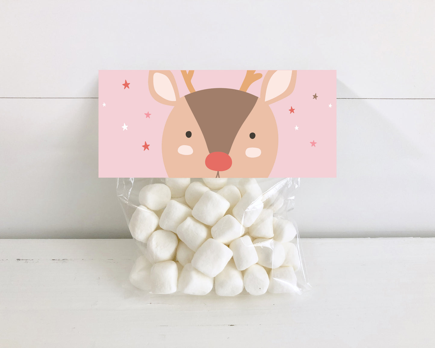 REINDEER NOSES BAG TOPPER