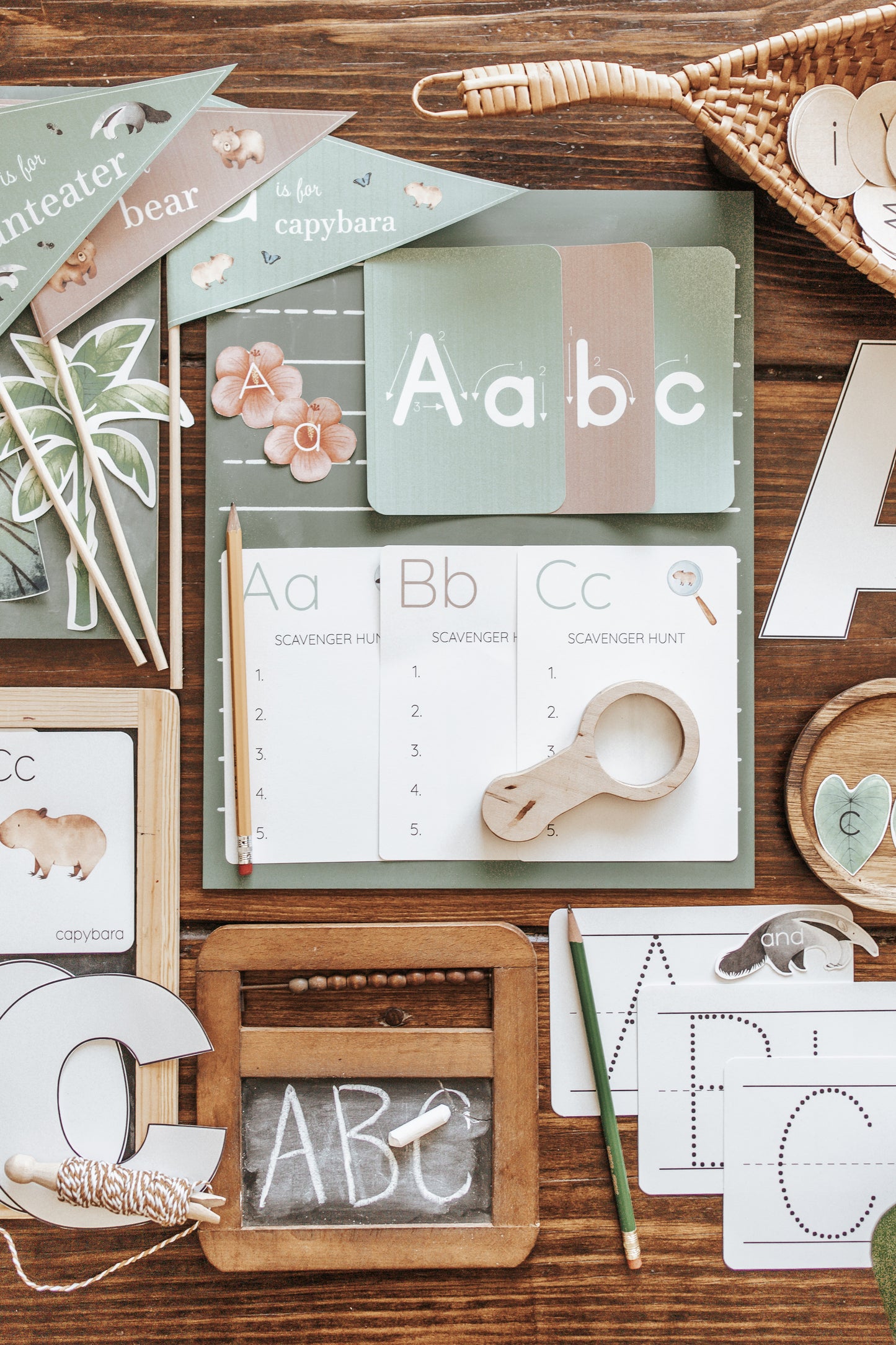 LETTER BASKETS