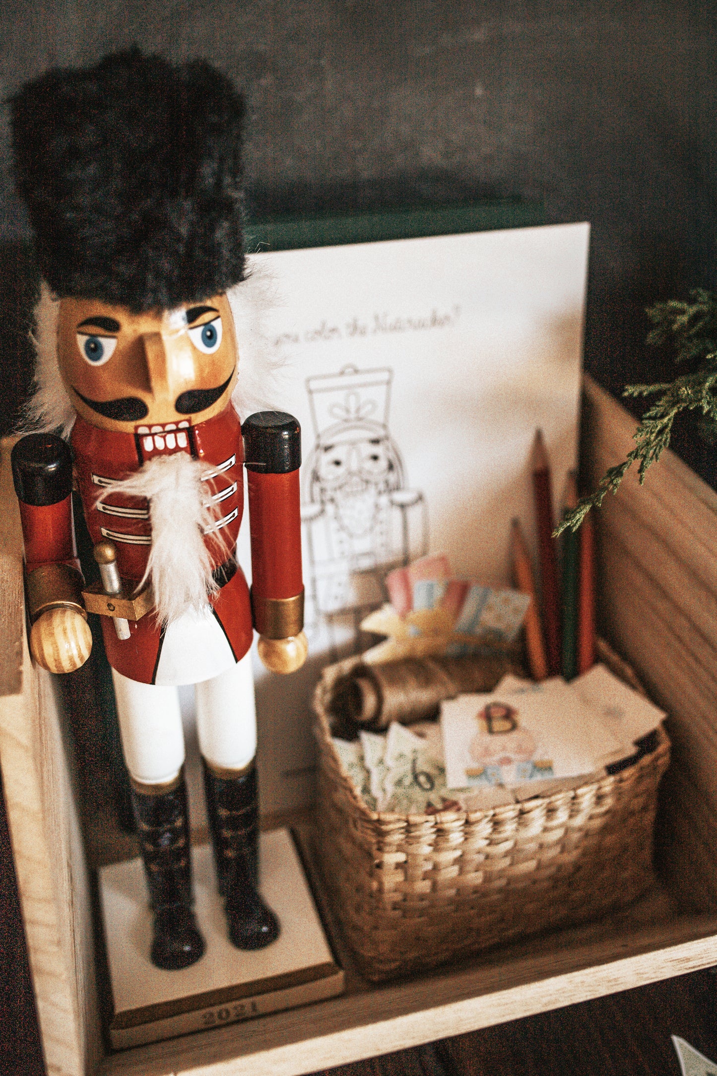 NUTCRACKER  CHRISTMAS MORNING BASKET