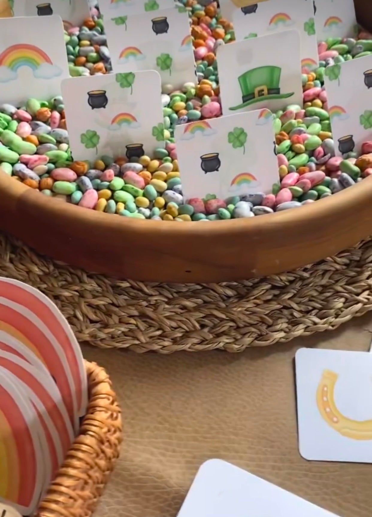 ST PATRICKS DAY  MORNING BASKET