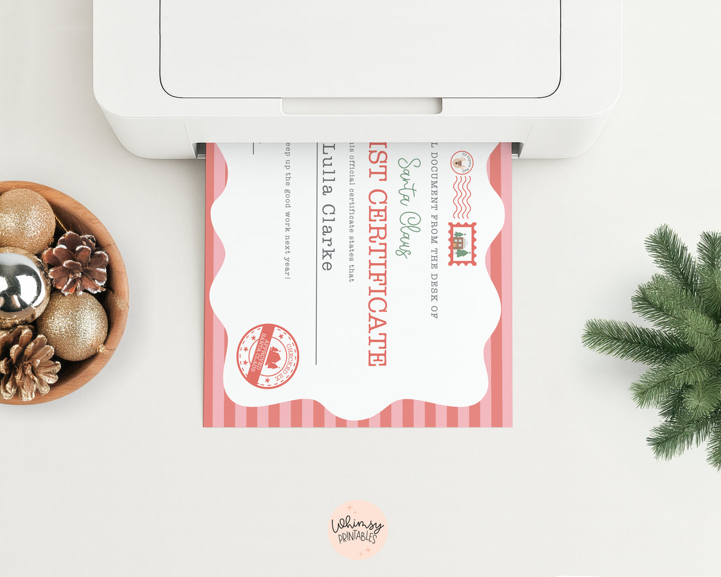 PERSONALISED LETTER FROM SANTA CLAUS