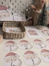 Load image into Gallery viewer, CHRISTMAS SANTA'S VILLAGE MORNING BASKET
