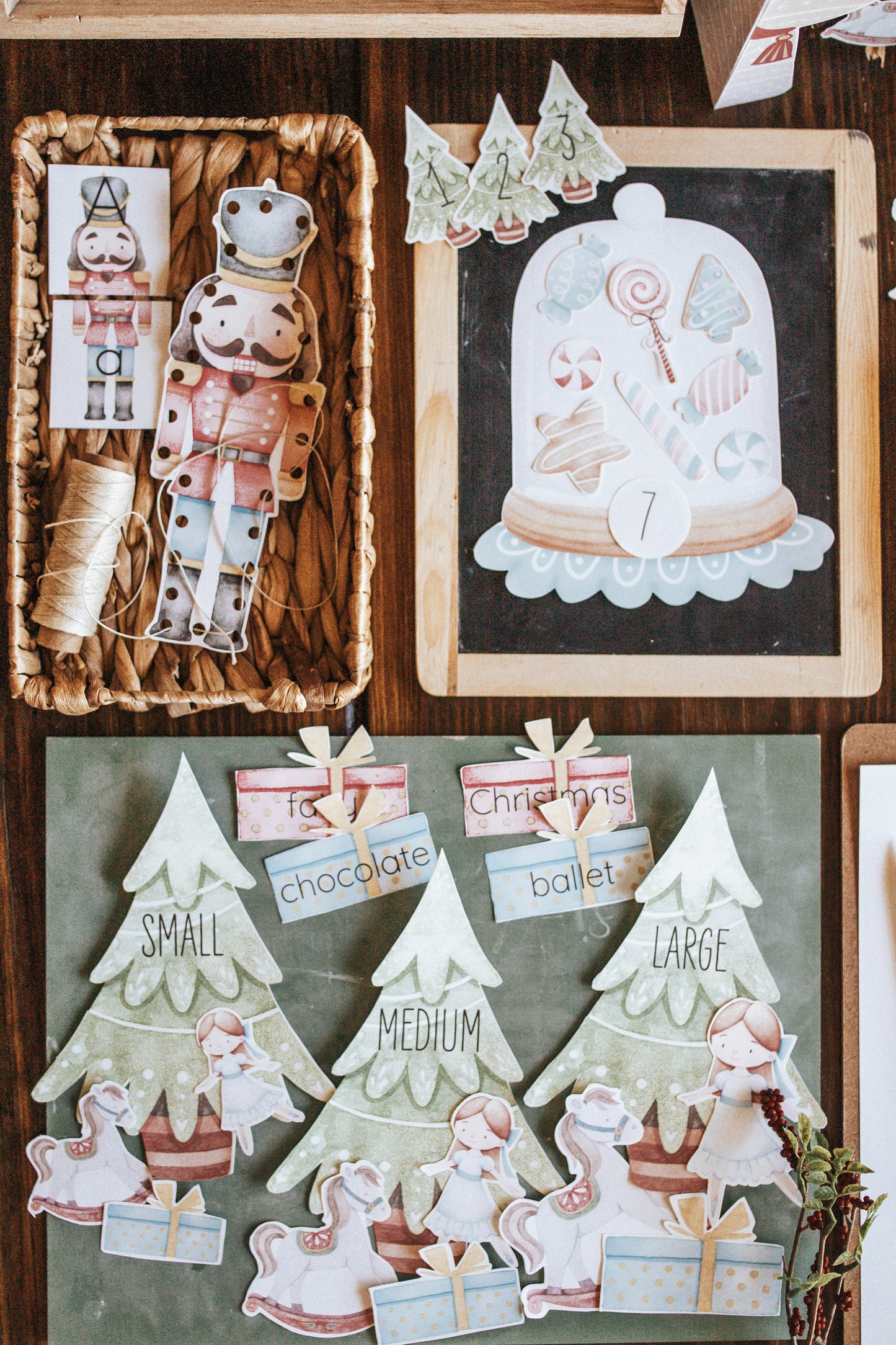 NUTCRACKER  CHRISTMAS MORNING BASKET