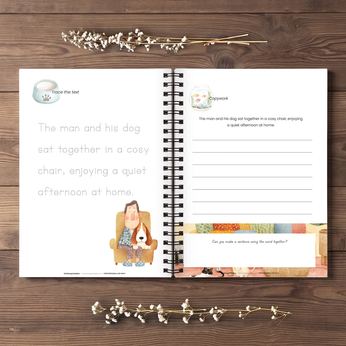 PETS CHARLOTTE MASON COPYWORK BOOKLET