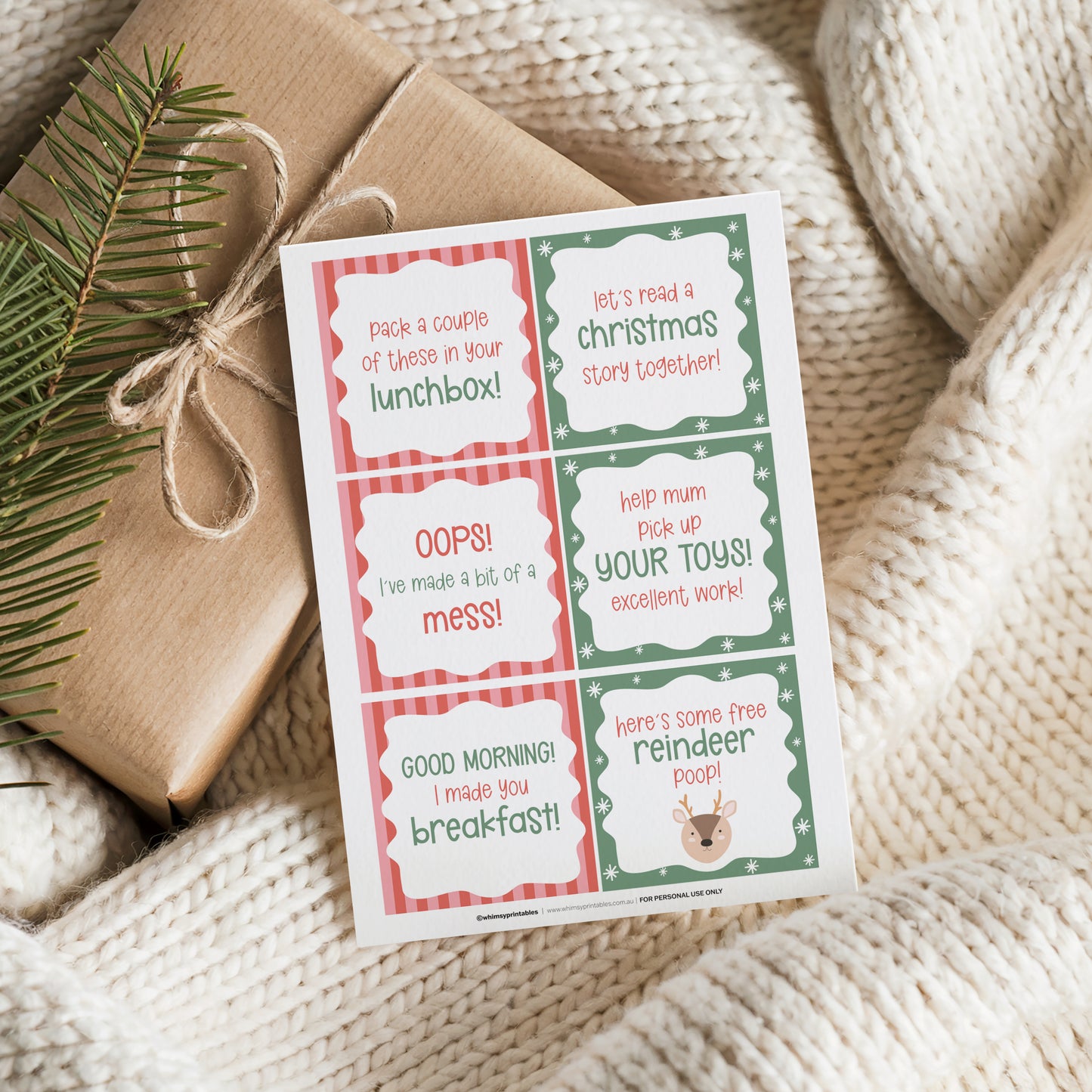 ELF ON THE SHELF NOTES