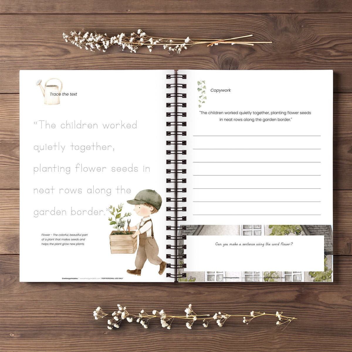 THE SECRET GARDEN CHARLOTTE MASON COPYWORK