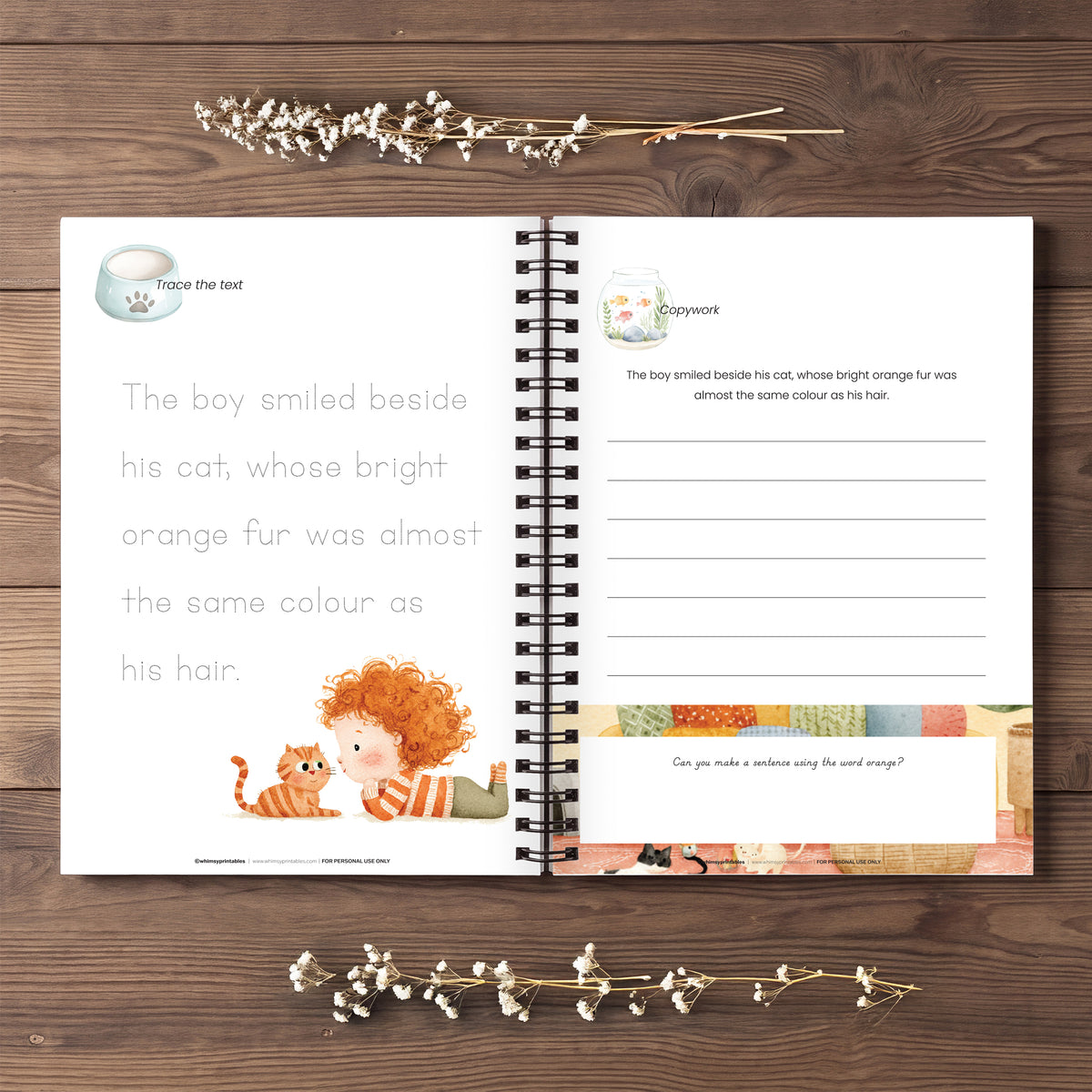 PETS CHARLOTTE MASON COPYWORK BOOKLET