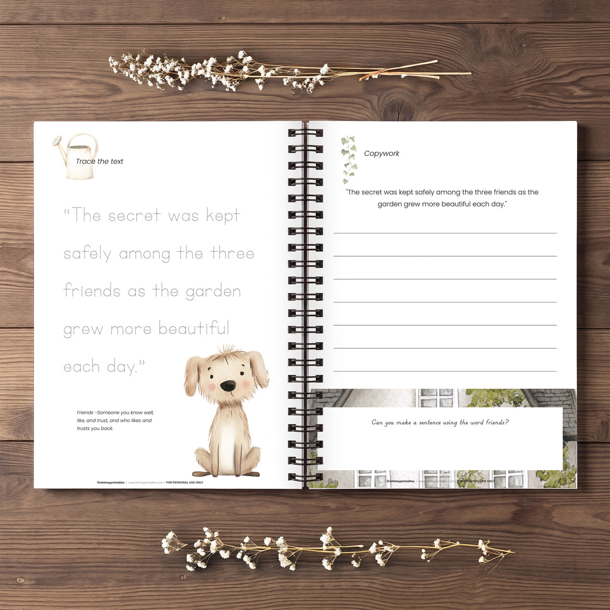 THE SECRET GARDEN CHARLOTTE MASON COPYWORK