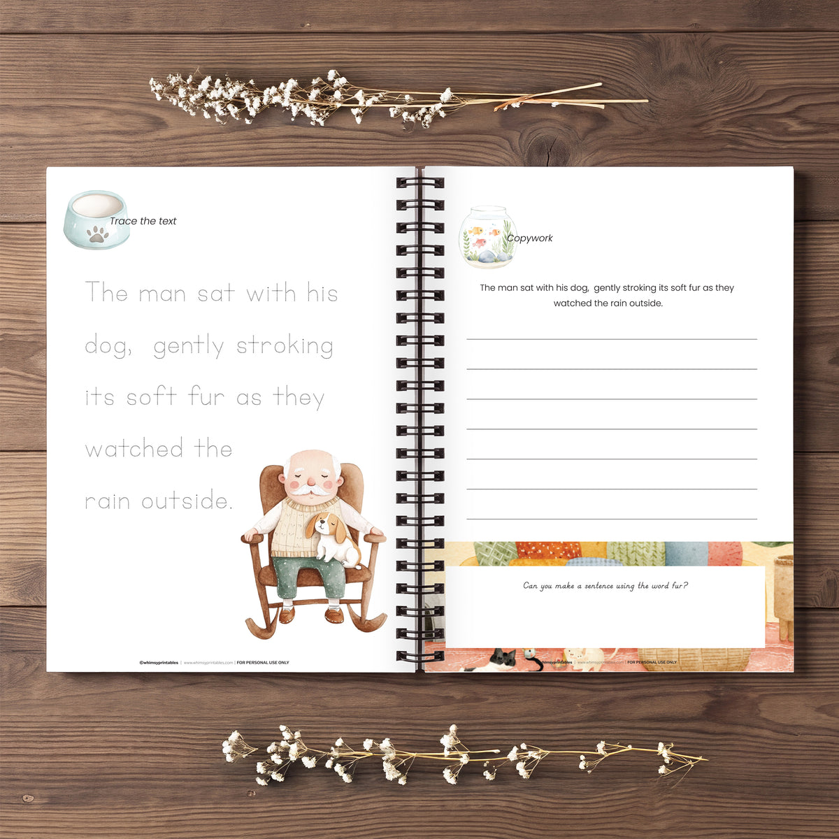 PETS CHARLOTTE MASON COPYWORK BOOKLET
