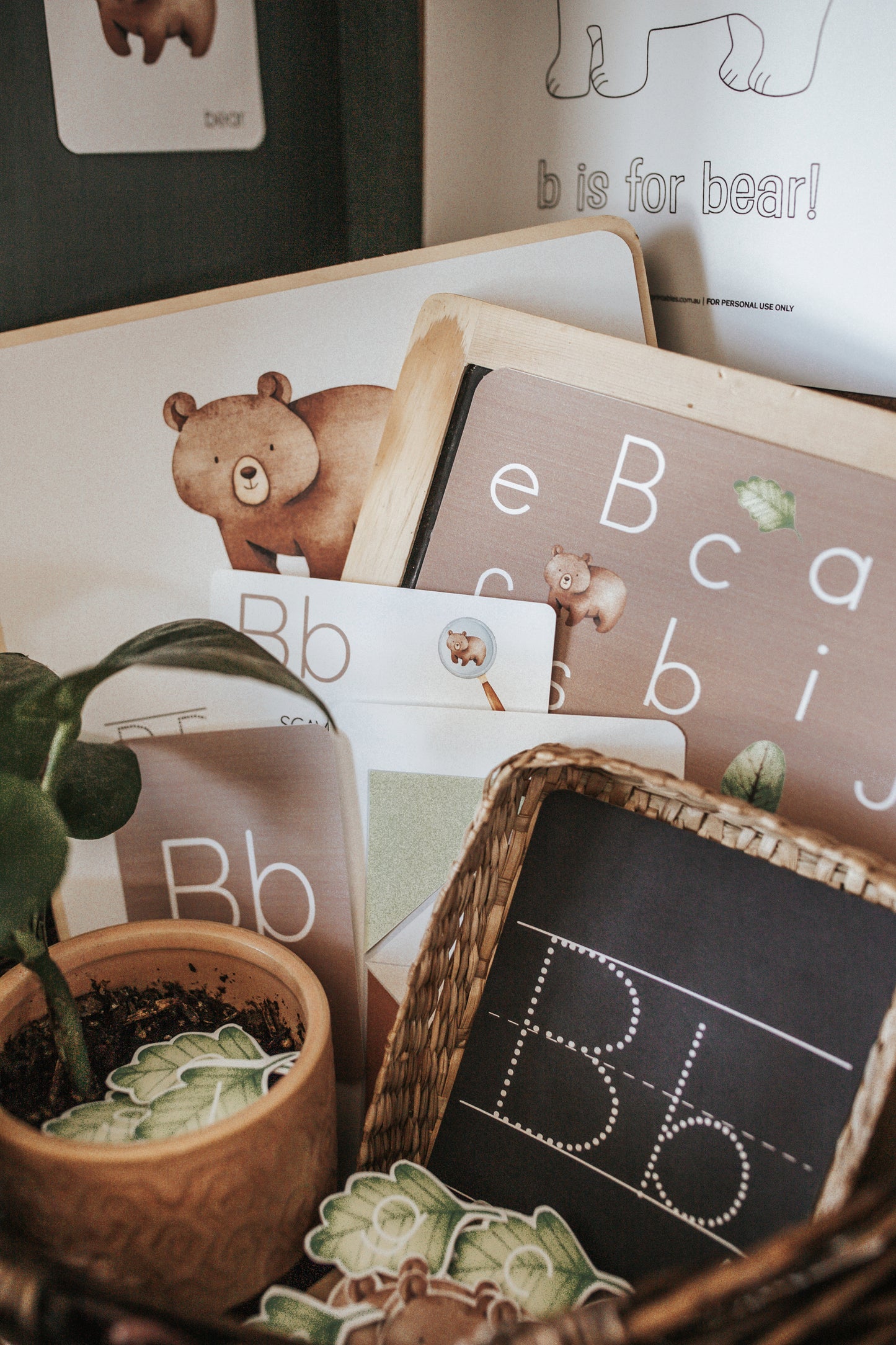 LETTER BASKETS
