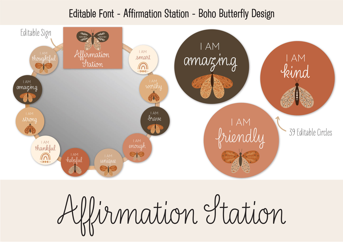 COMPLETE DECOR PACK - BOHO BUTTERFLY