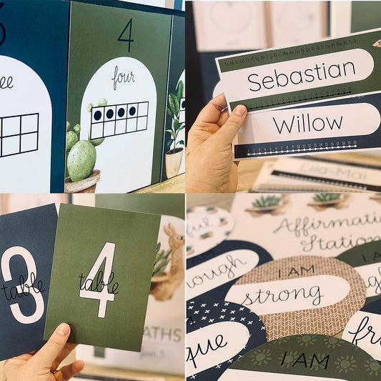 BOHO PLANTS CLASSROOM BUNDLE