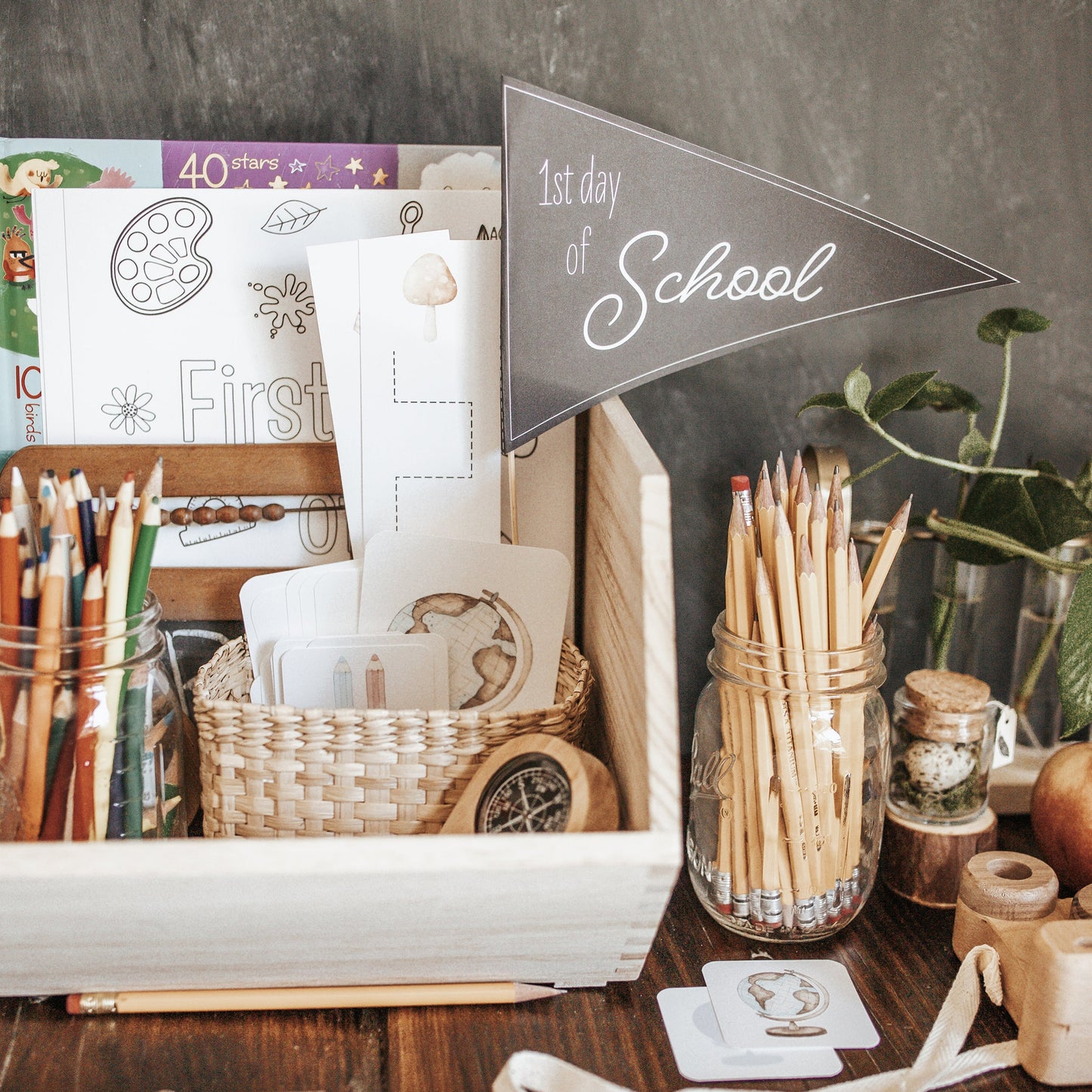 BACK TO SCHOOL MORNING BASKET