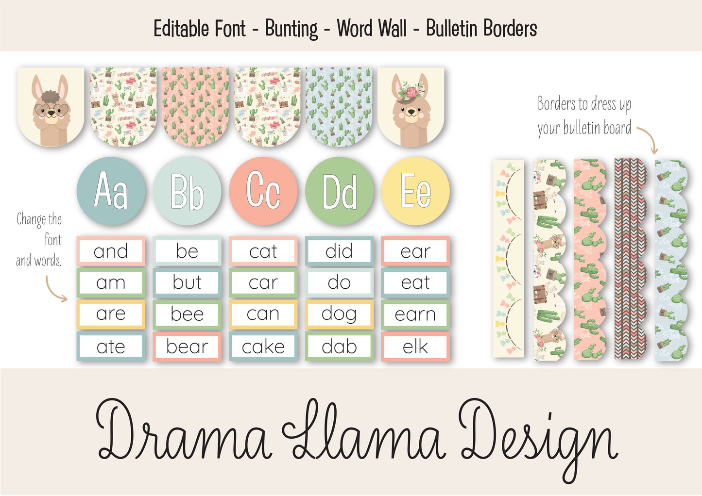 DRAMA LLAMA CLASSROOM BUNDLE