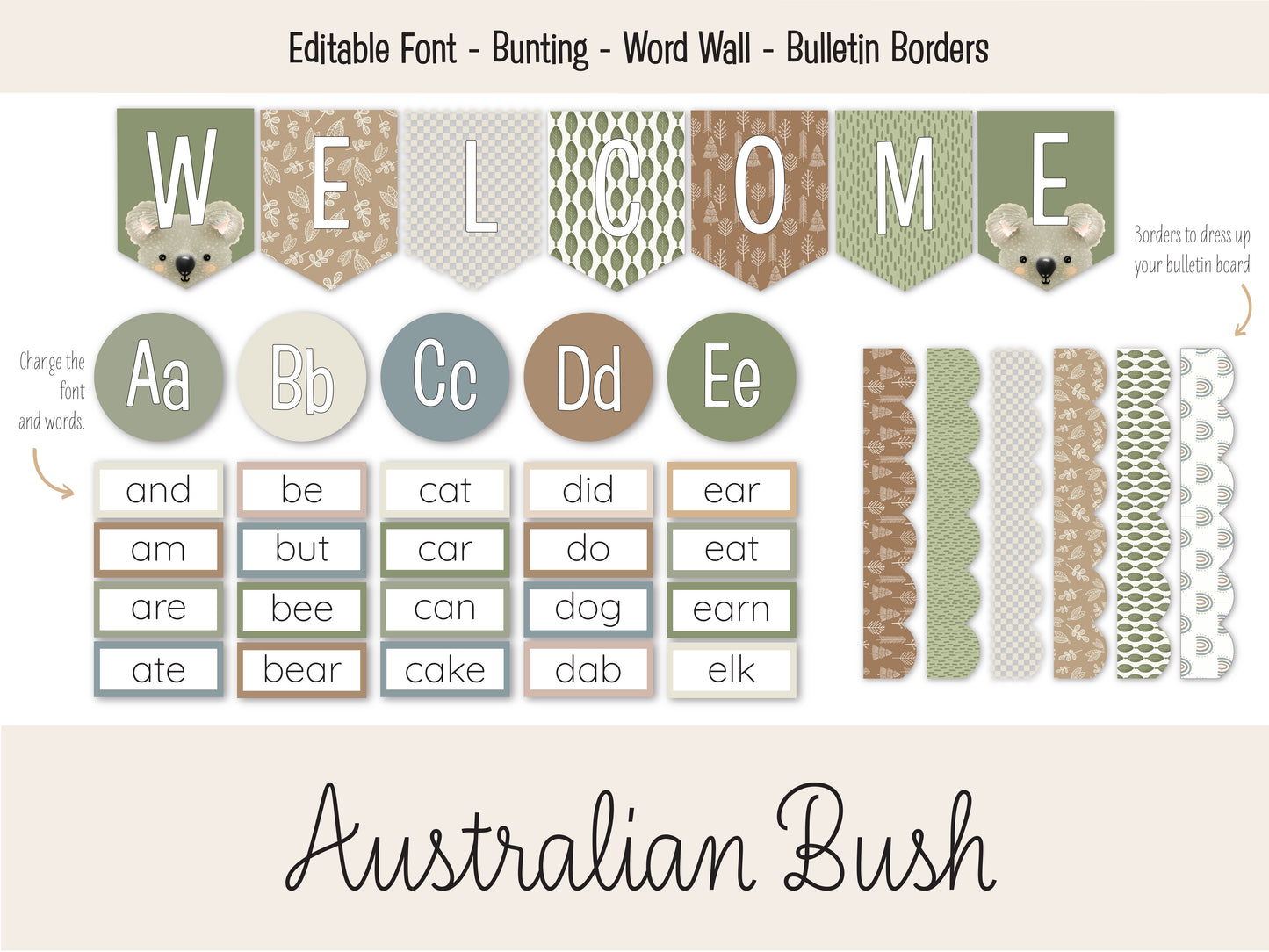 AUSTRALIAN BUSH CLASSROOM BUNDLE