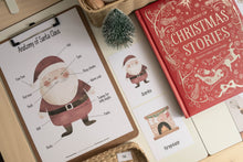 Load image into Gallery viewer, CHRISTMAS SANTA'S VILLAGE MORNING BASKET
