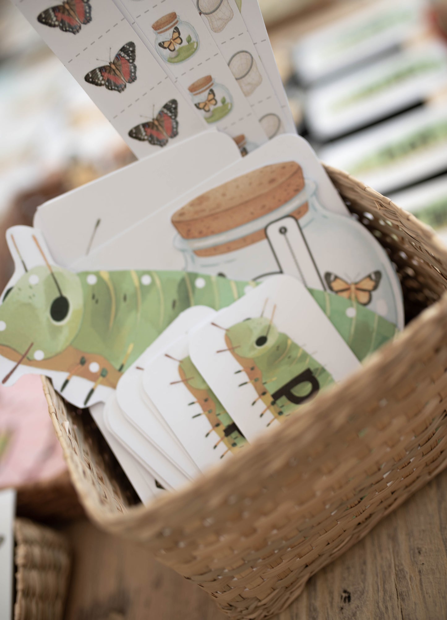 BUTTERFLY MORNING BASKET