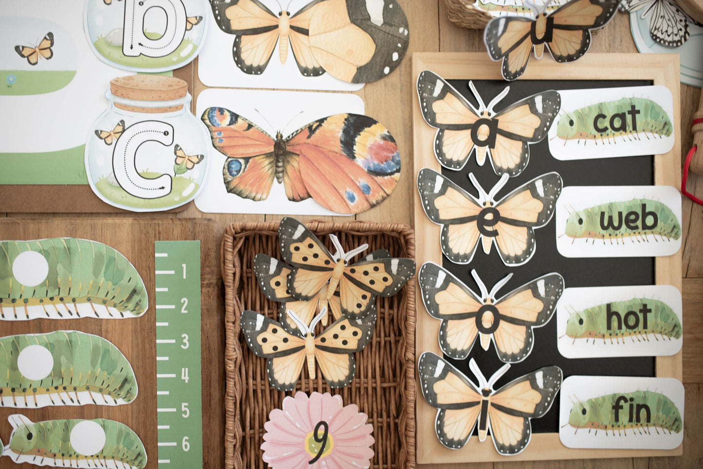 BUTTERFLY MORNING BASKET