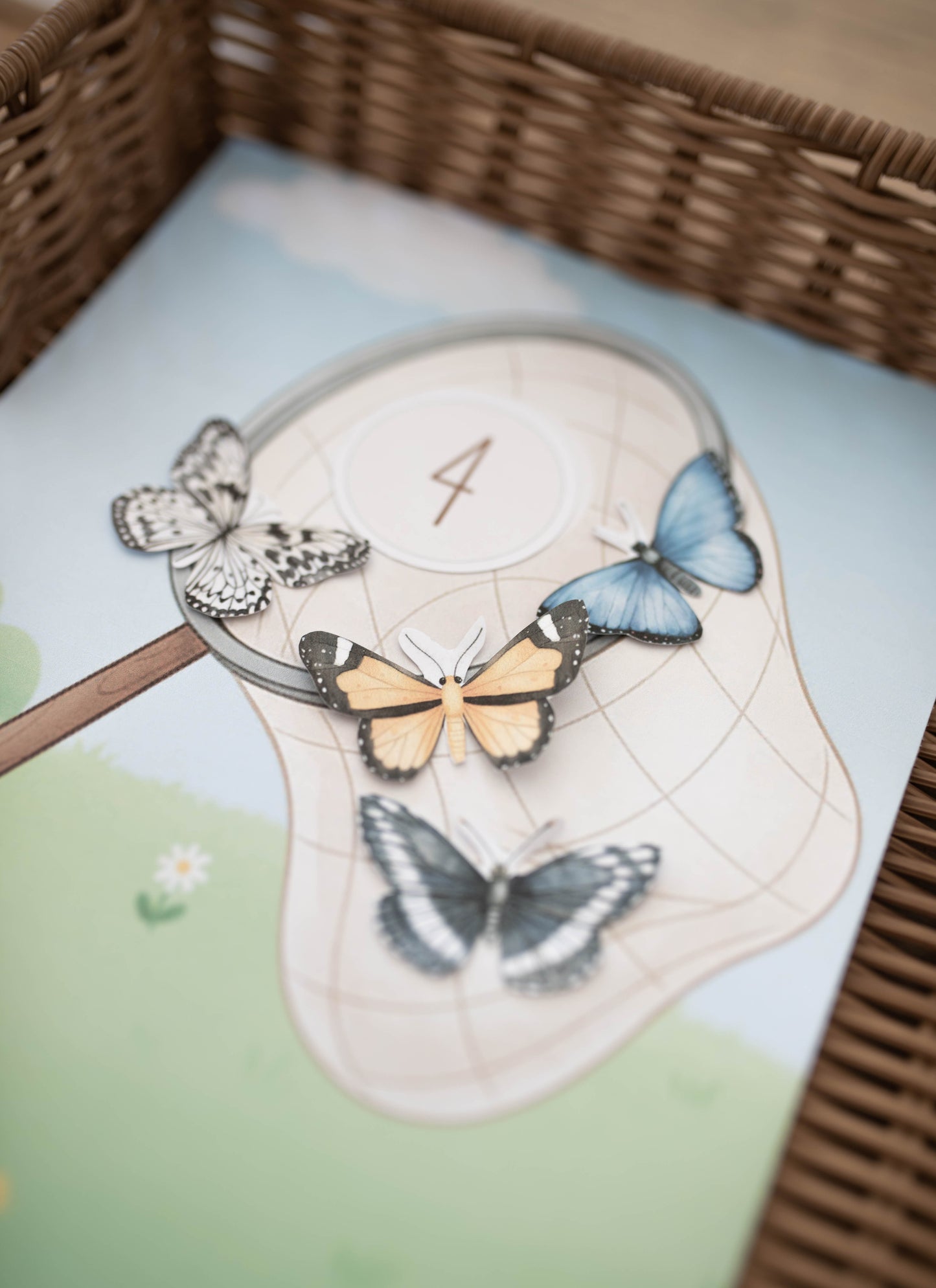BUTTERFLY MORNING BASKET