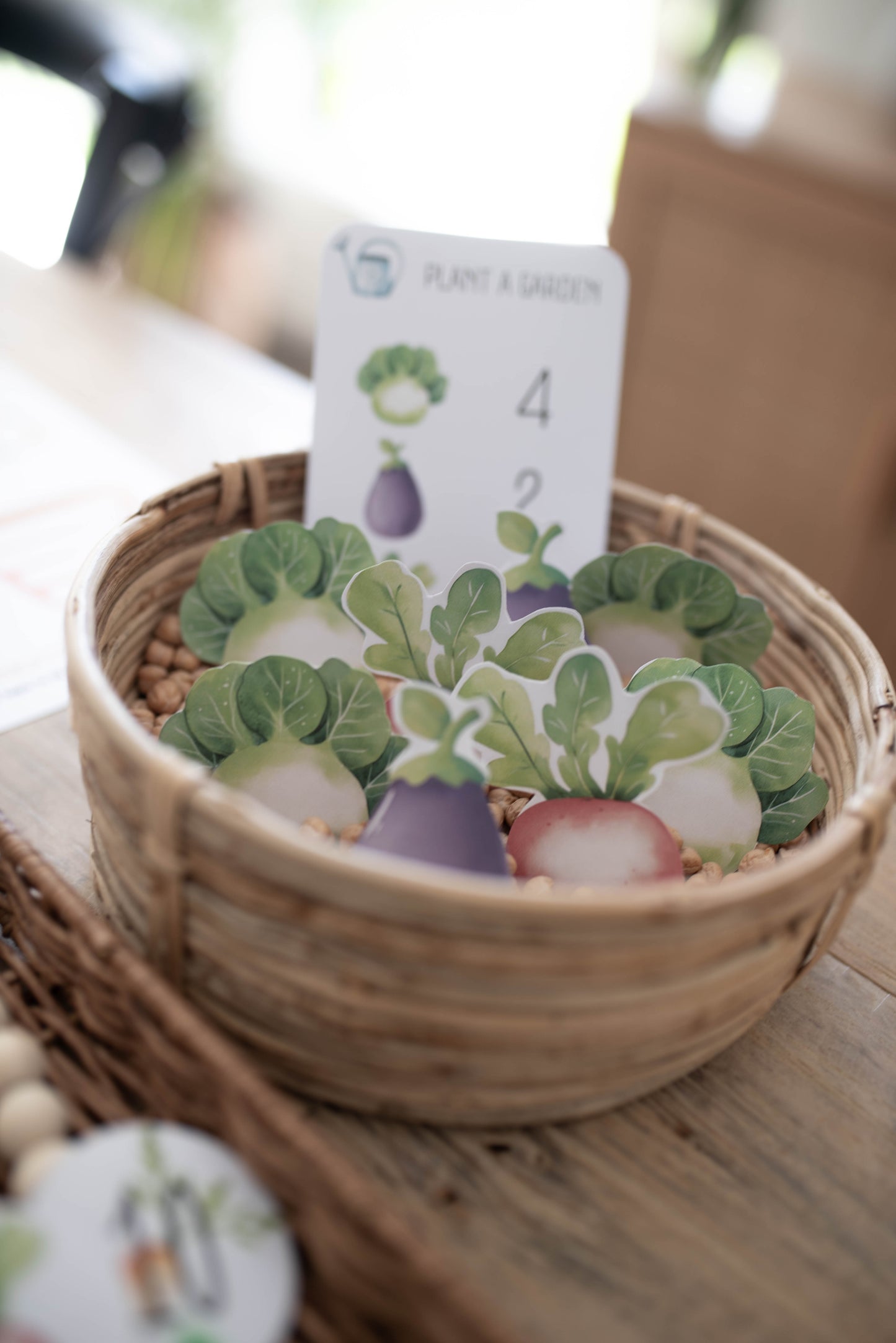 GARDENING MORNING BASKET