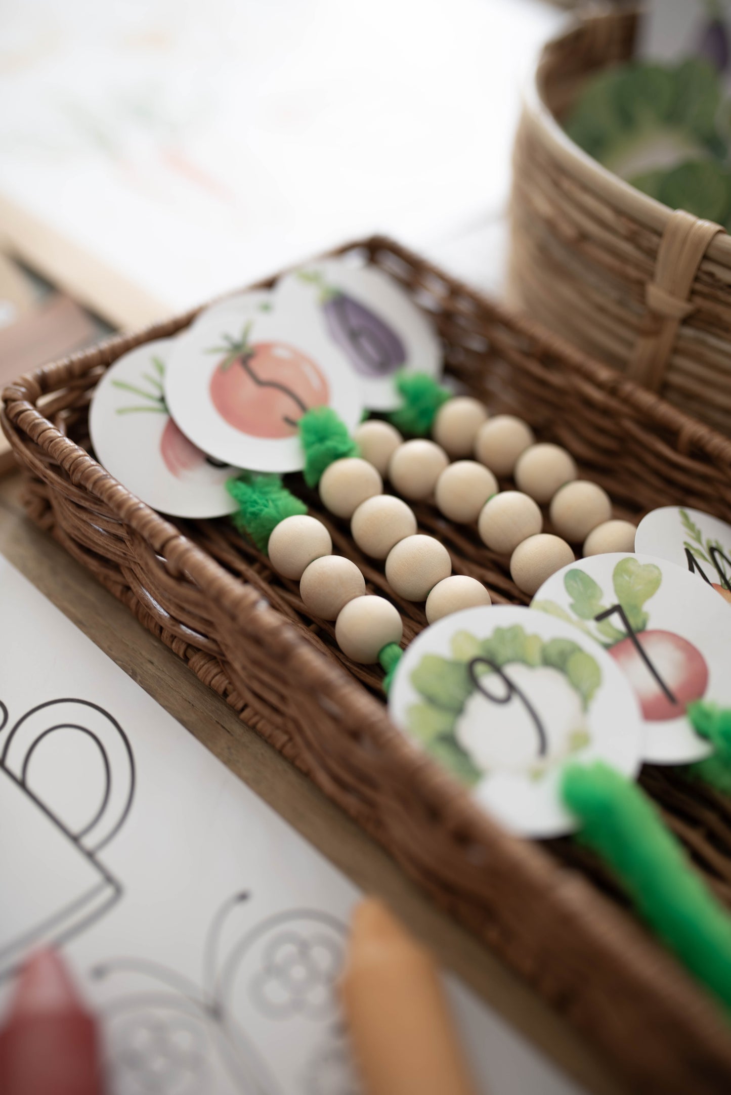 GARDENING MORNING BASKET