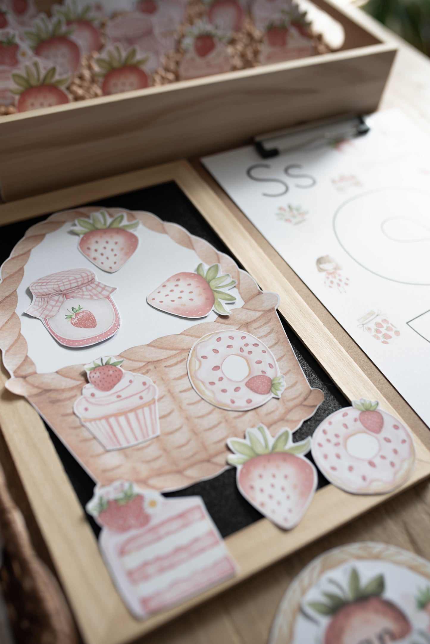 STRAWBERRY PATCH MORNING BASKET