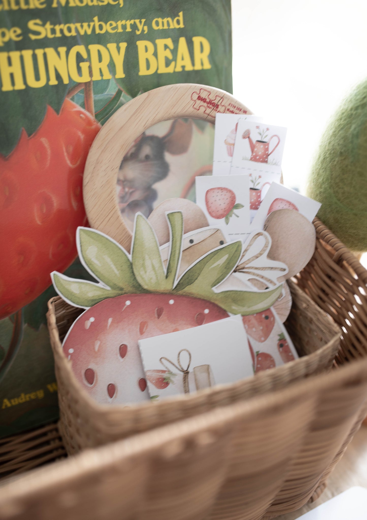 STRAWBERRY PATCH MORNING BASKET