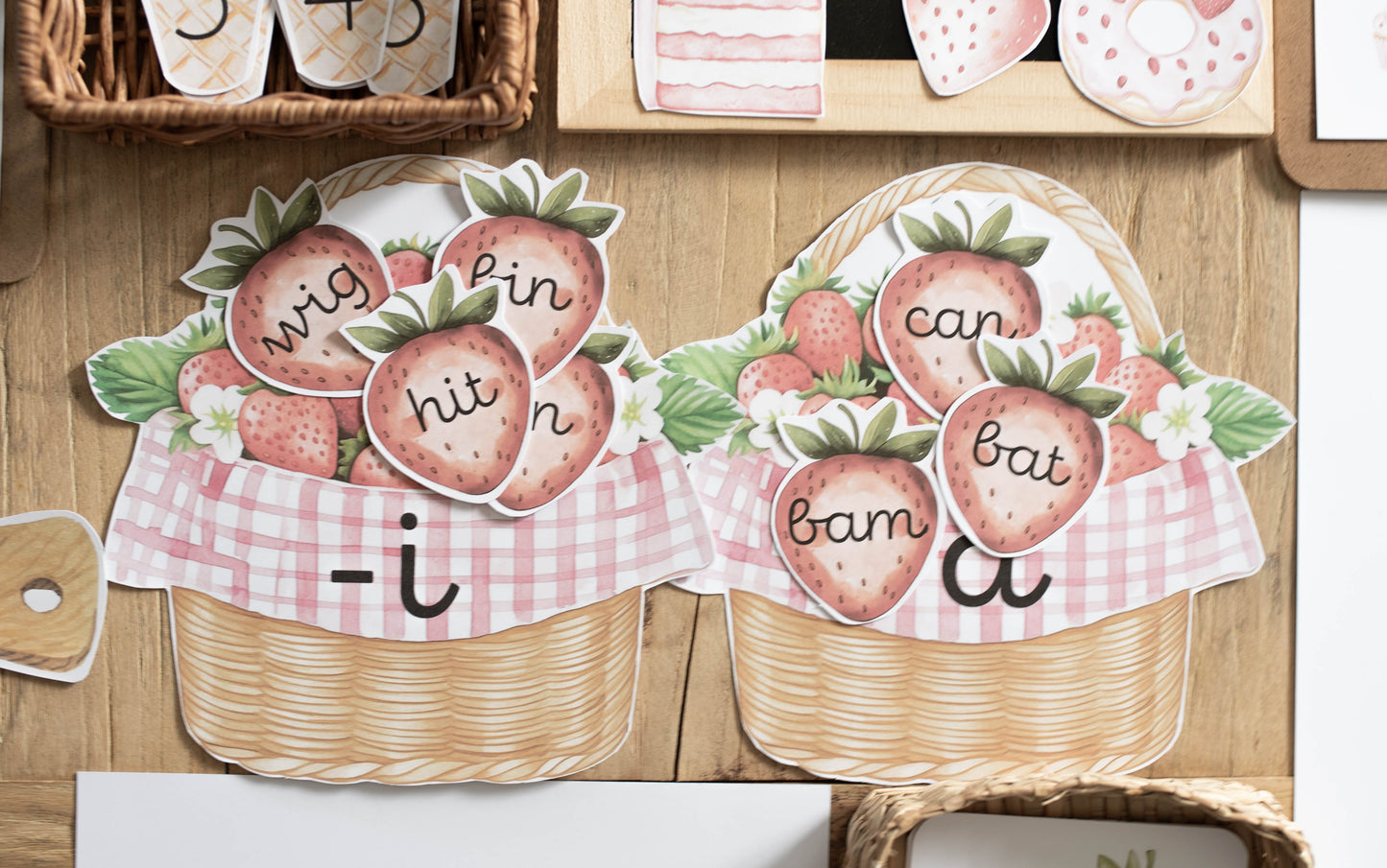 STRAWBERRY PATCH MORNING BASKET