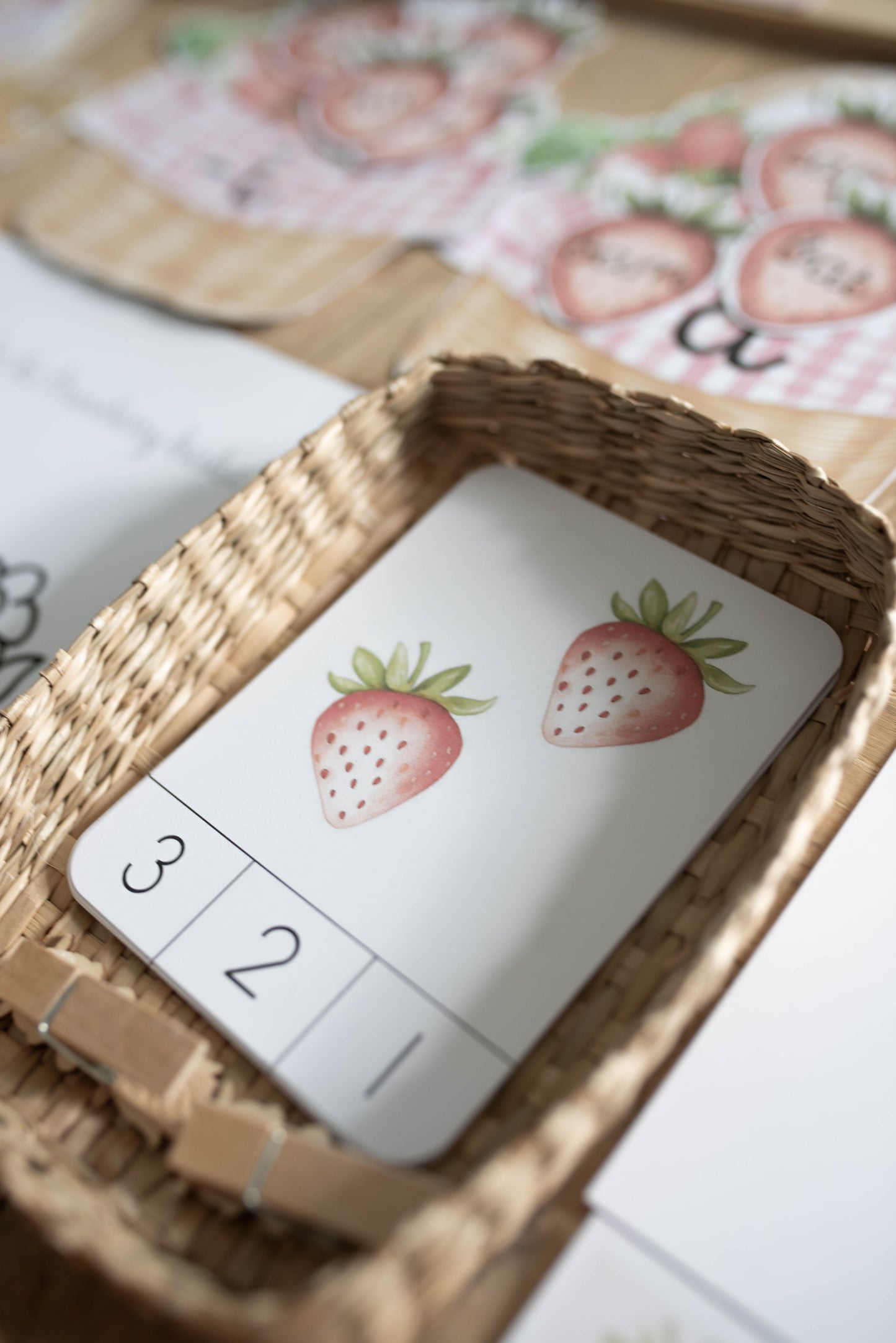 STRAWBERRY PATCH MORNING BASKET