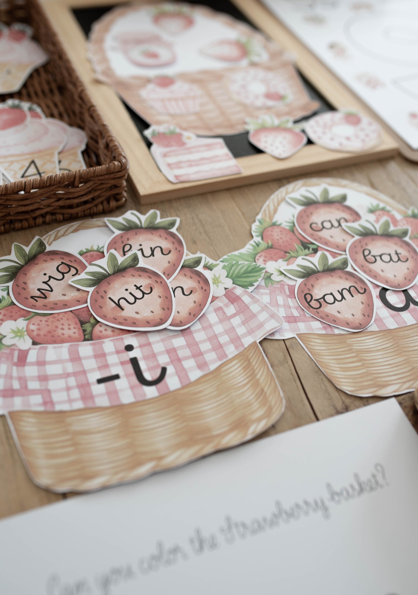 STRAWBERRY PATCH MORNING BASKET