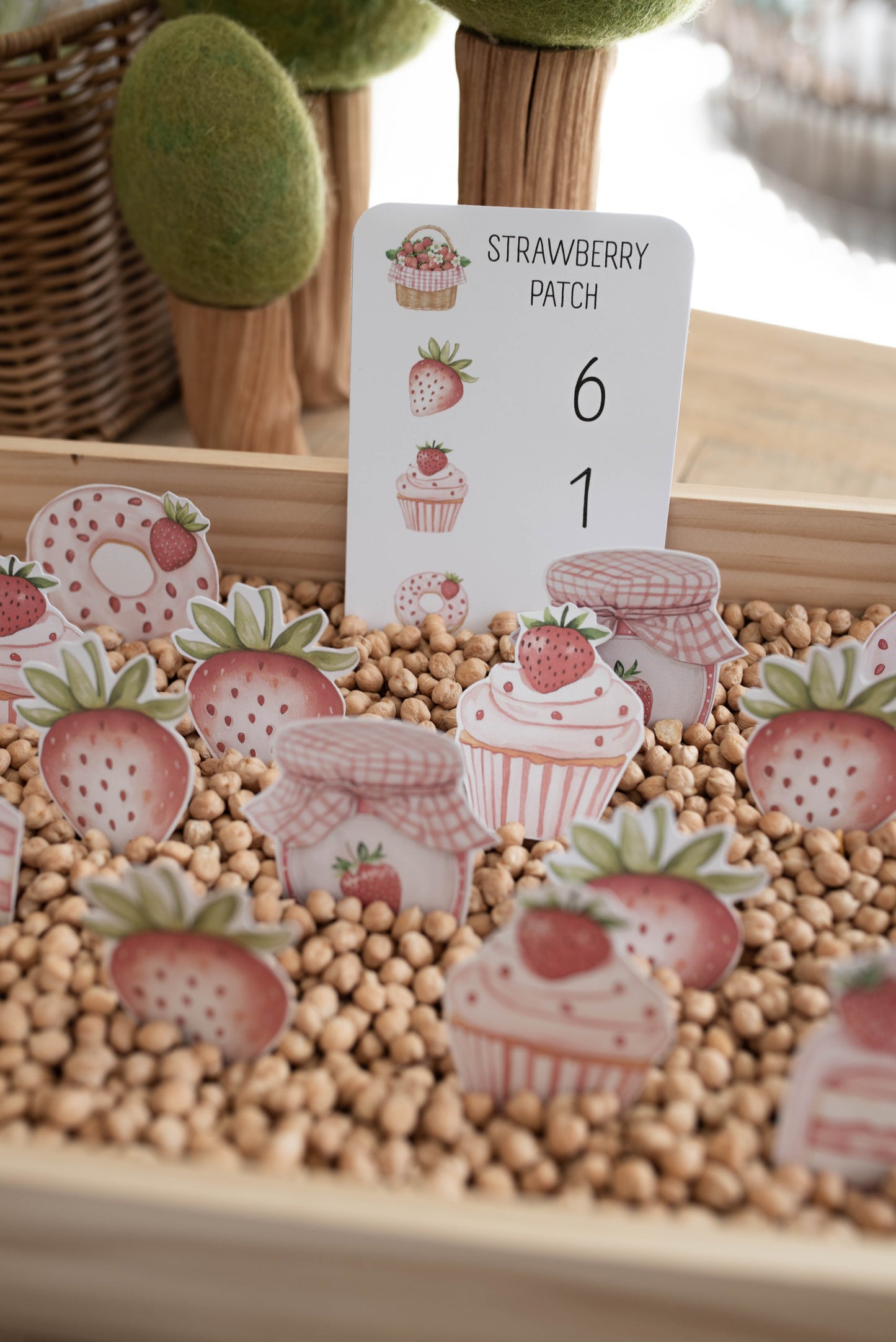STRAWBERRY PATCH MORNING BASKET