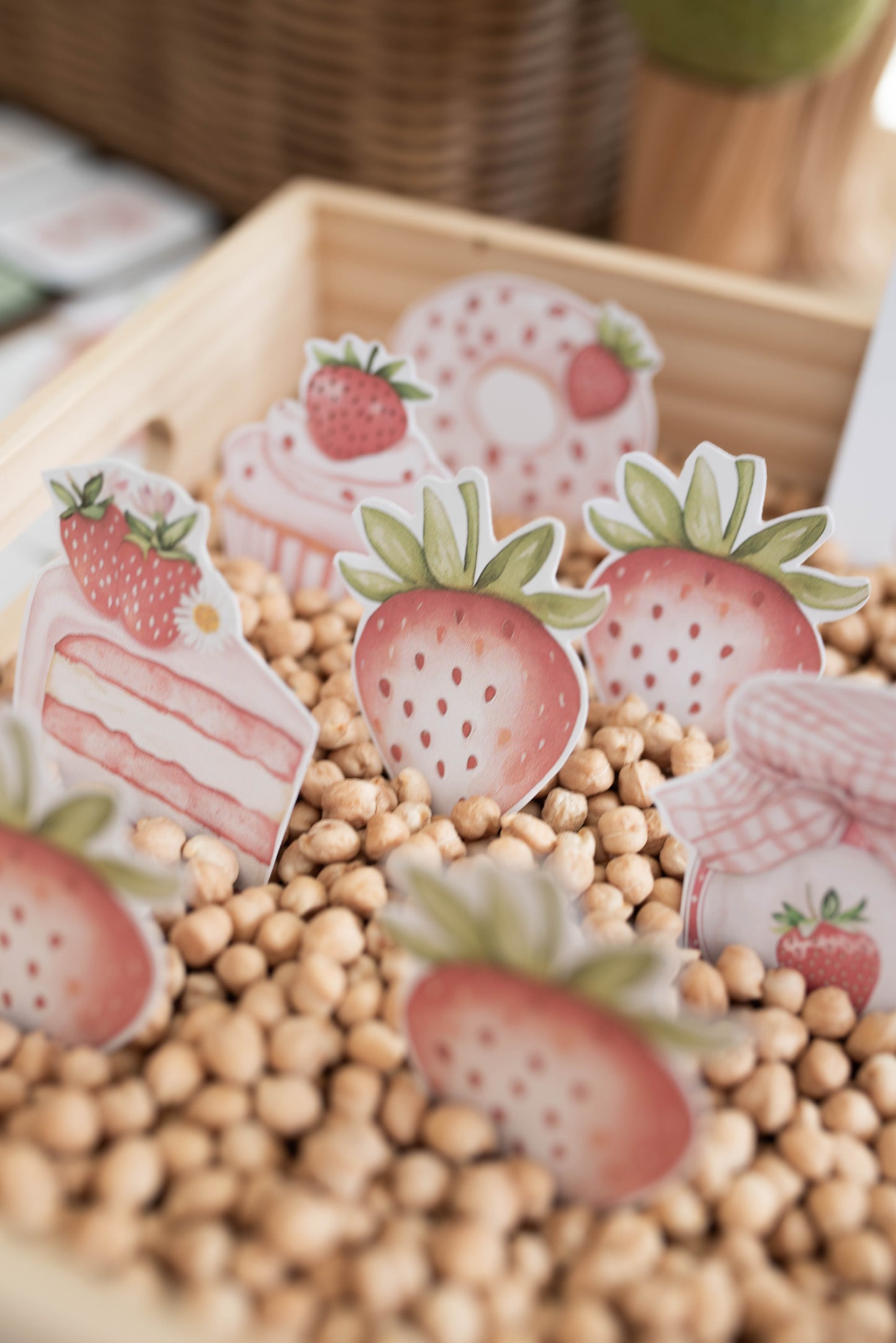 STRAWBERRY PATCH MORNING BASKET