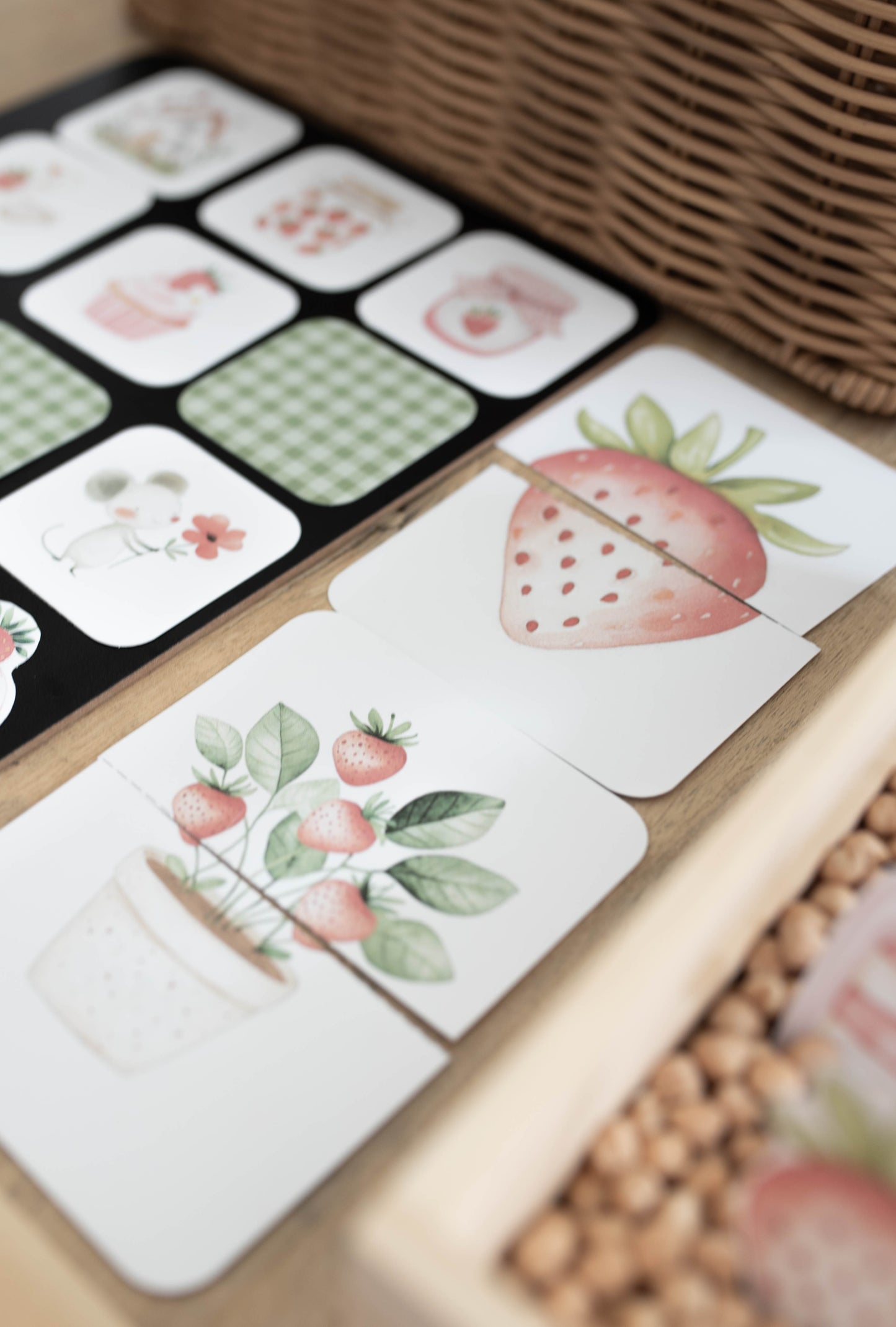 STRAWBERRY PATCH MORNING BASKET