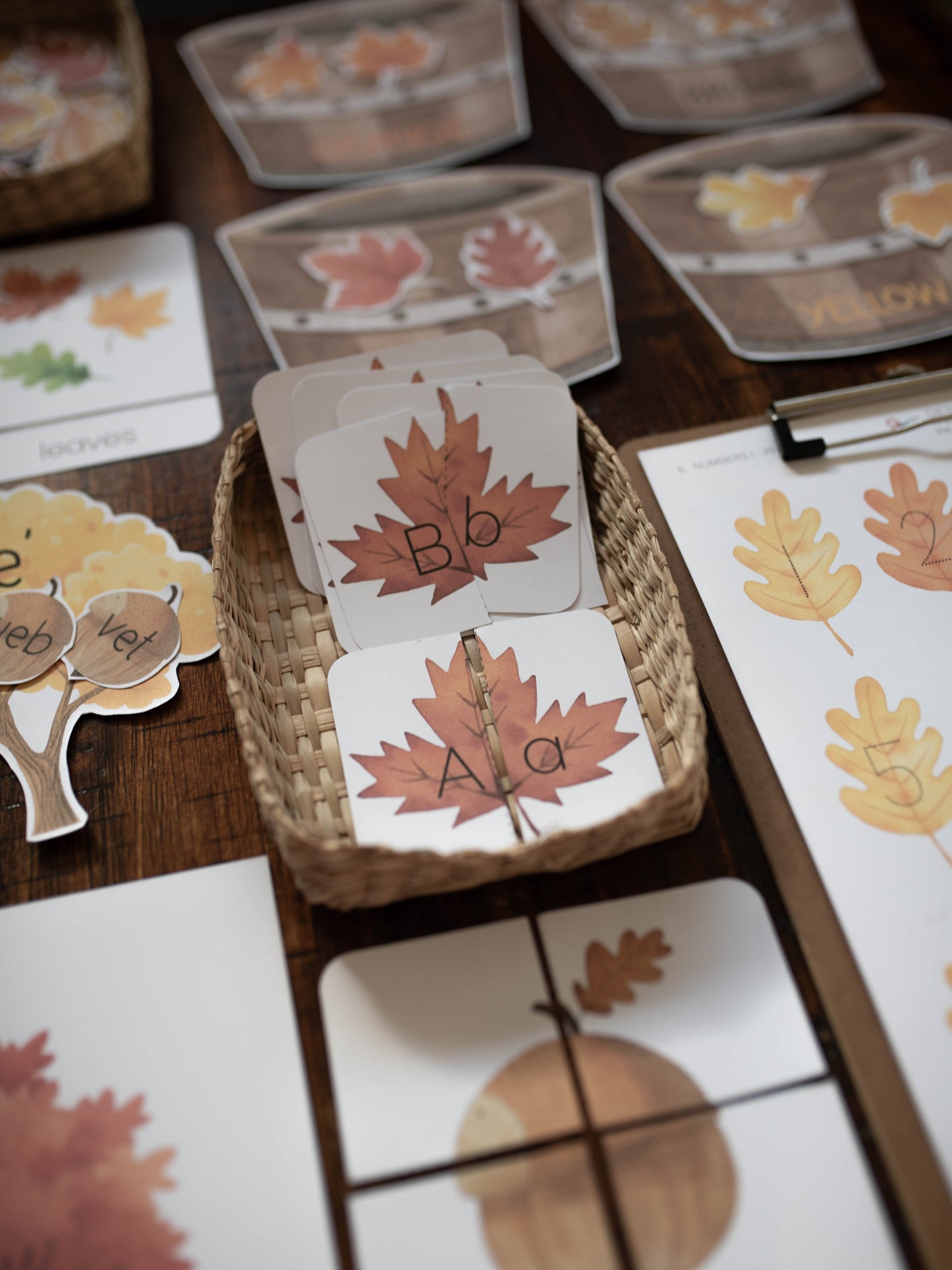 FALL/AUTUMN MORNING BASKET