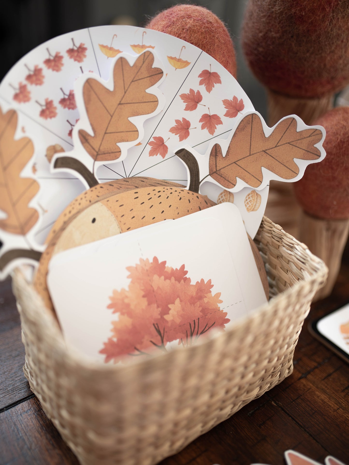 FALL/AUTUMN MORNING BASKET
