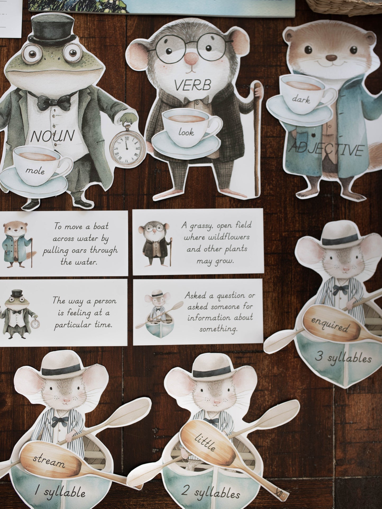 THE WIND IN THE WILLOWS CHARLOTTE MASON COPYWORK AND LANGUAGE ARTS PACK