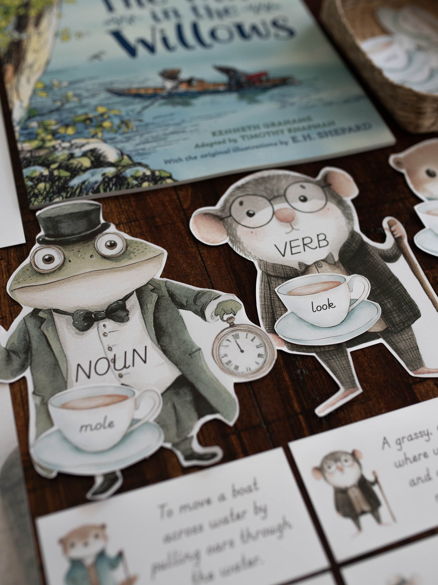 THE WIND IN THE WILLOWS CHARLOTTE MASON COPYWORK AND LANGUAGE ARTS PACK