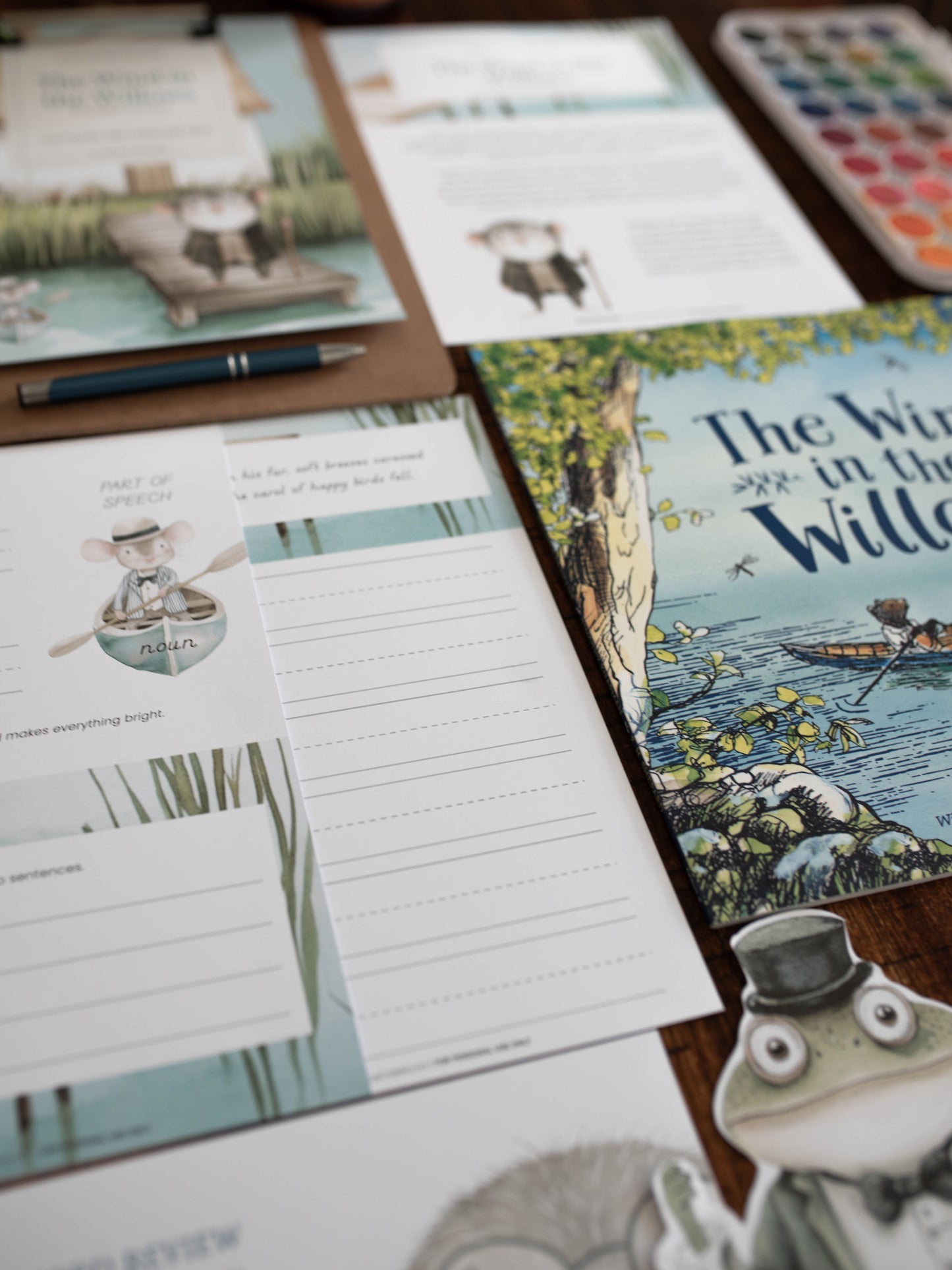 THE WIND IN THE WILLOWS CHARLOTTE MASON COPYWORK AND LANGUAGE ARTS PACK