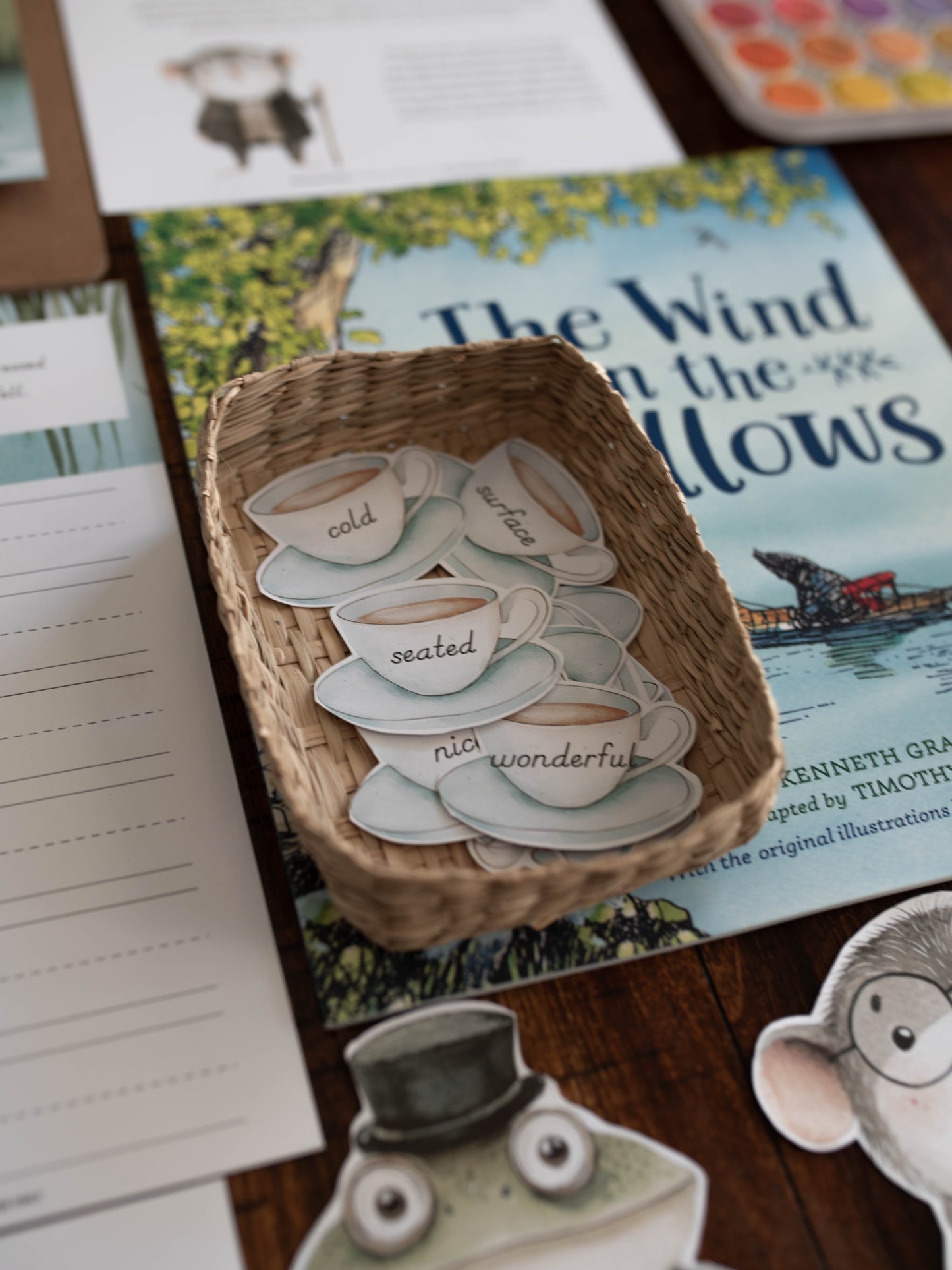 THE WIND IN THE WILLOWS CHARLOTTE MASON COPYWORK AND LANGUAGE ARTS PACK