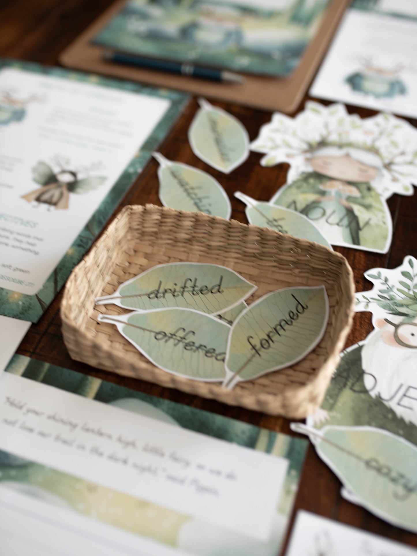 THE GLADE GUARDIANS CHARLOTTE MASON COPYWORK AND LANGUAGE ARTS PACK - WOODLAND WRITERS