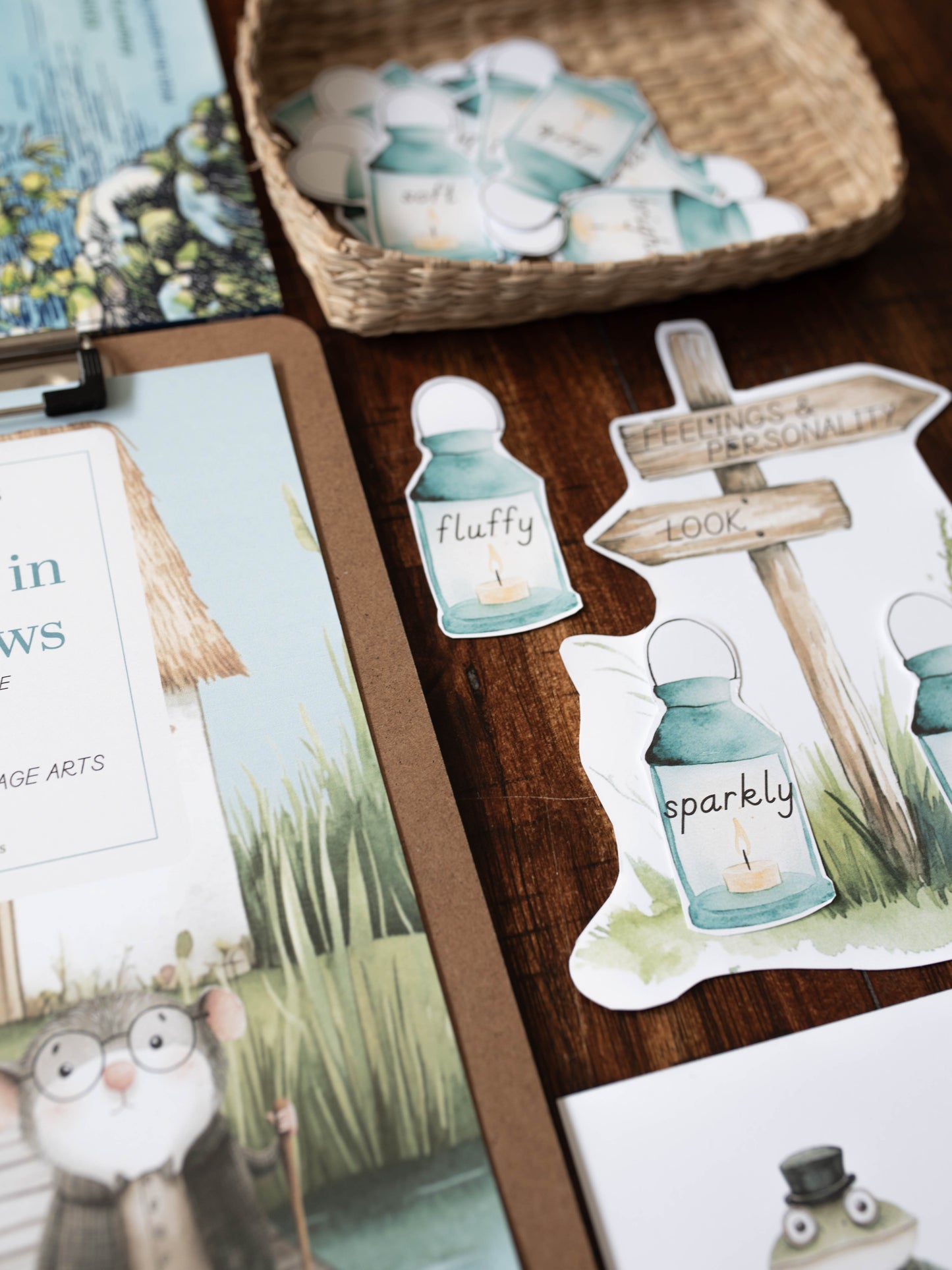 THE WIND IN THE WILLOWS CHARLOTTE MASON COPYWORK AND LANGUAGE ARTS PACK