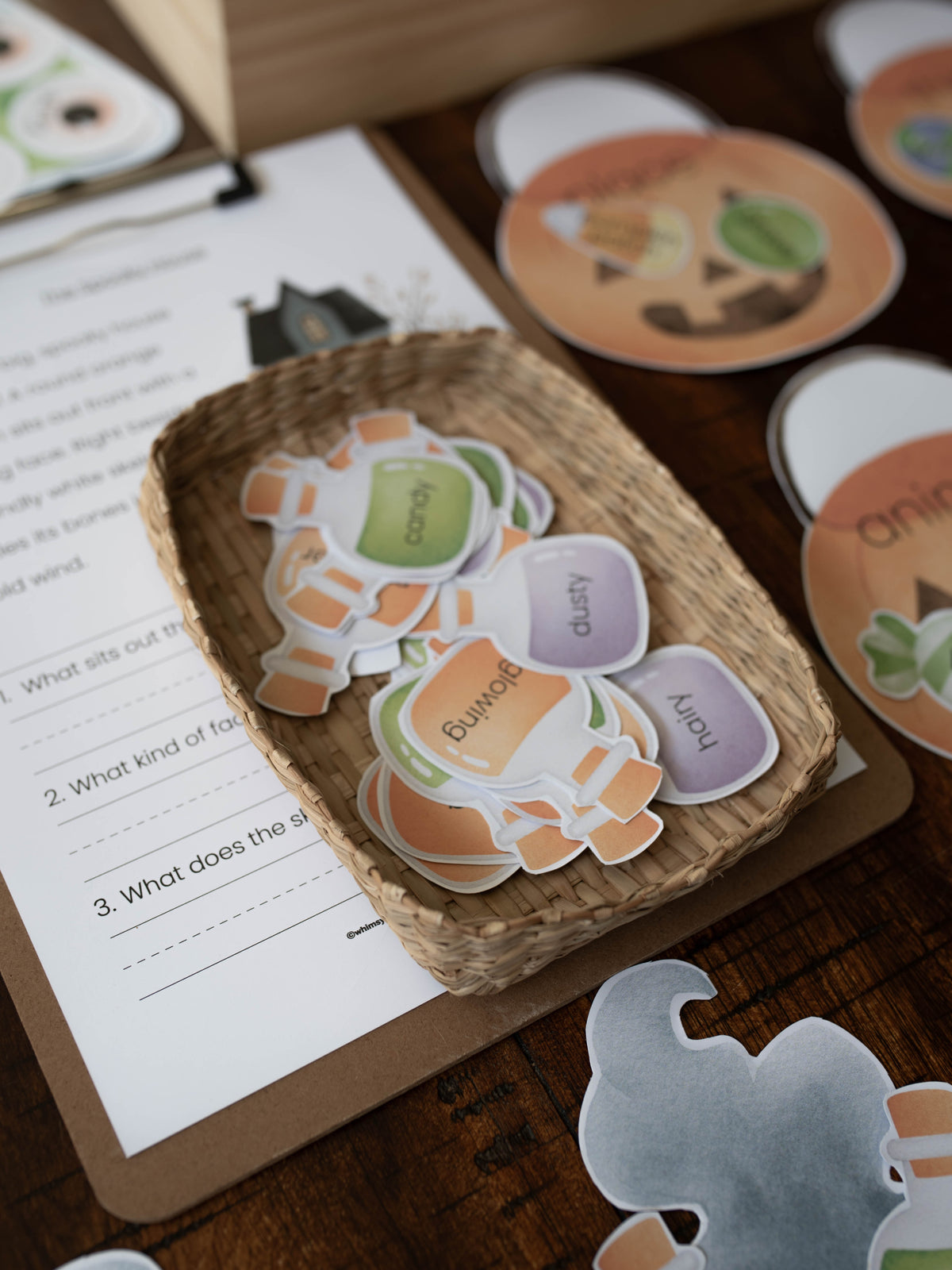 HALLOWEEN GRAMMAR PACK | COMPREHENSION | LANGUAGE ARTS