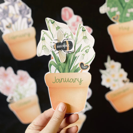 BIRTHDAY MONTH BIRTHDAY DISPLAY