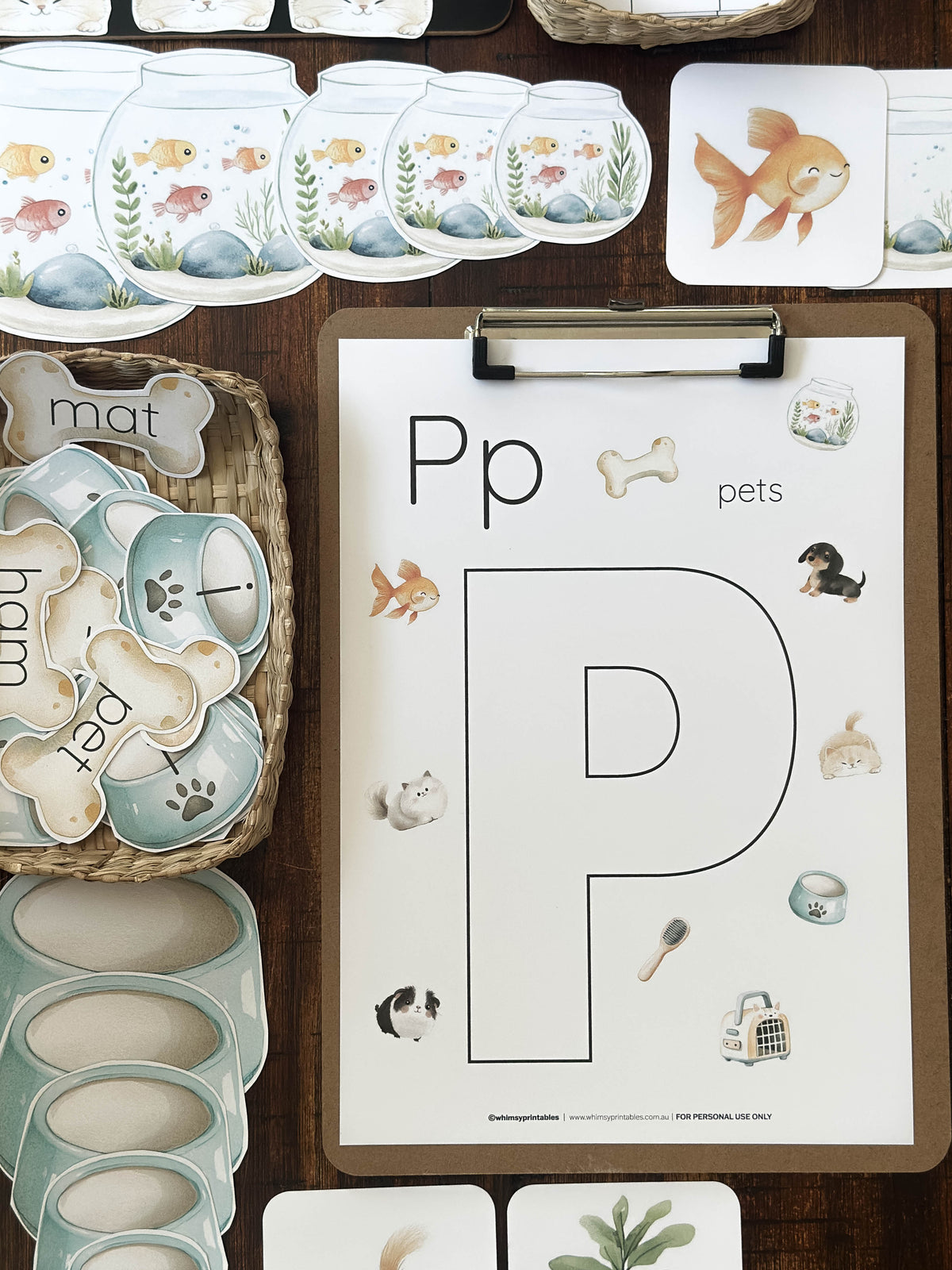PETS MORNING BASKET