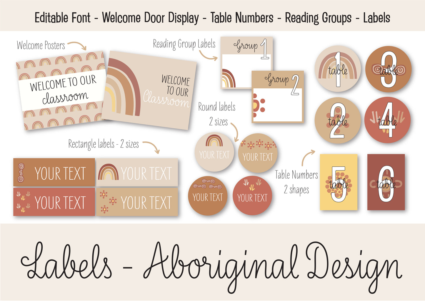 INDIGENOUS STYLE COMPLETE CLASSROOM DECOR PACK